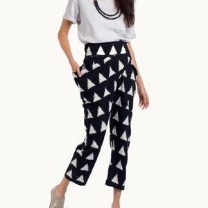 SIDESWEPT DHOTI Matter Prints